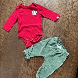 Target Little Snoopy Red and Green Kids Matching Set